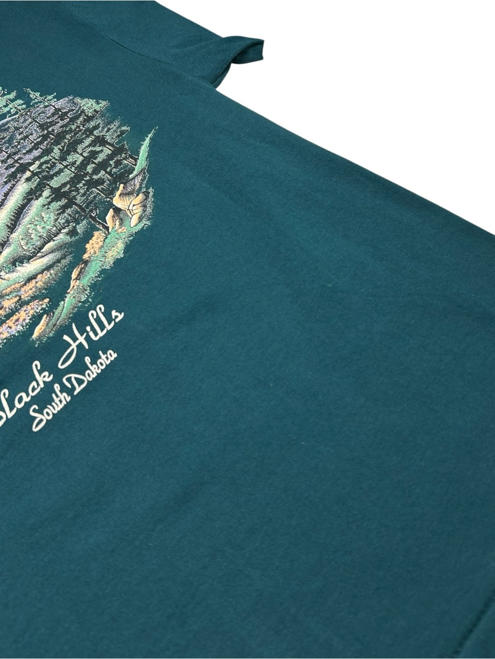 Vintage Black Hills South Dakota Tee Single Stitch USA Made Large - Picture 9 of 11